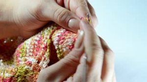 stock-footage-woman-crochet-knitting